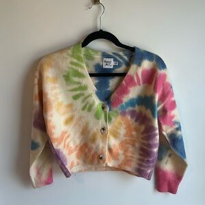 Princess Polly Harris Tie Dye Cardigan - Multi Size S/M
